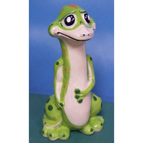 Plaster Molds - Large Standing Gecko